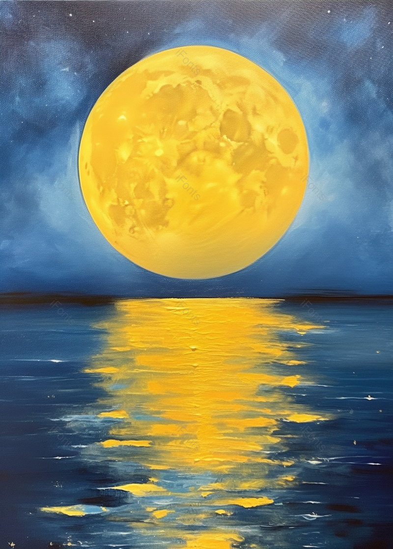日落时大海与天空交际处,插画/手绘图,插画/手绘图库,插画/手绘图下载,插画/手绘